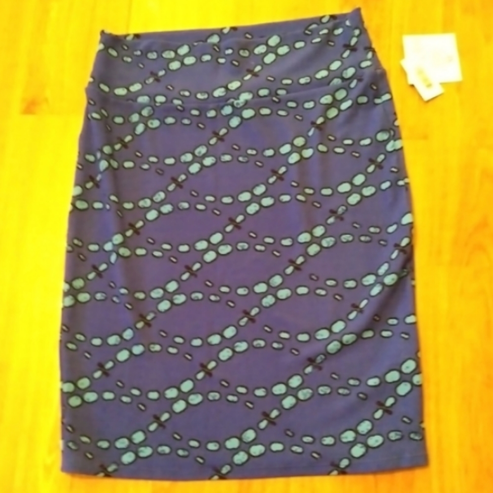 NWT LULAROE Stretch Pencil Skirt XL - Picture 2 of 4